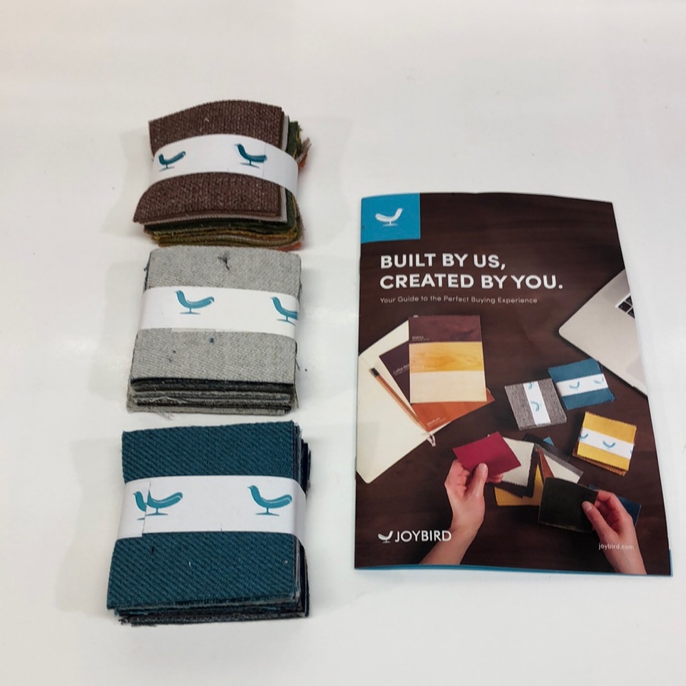 Joybird Fabric Sample Pieces 3”x3”